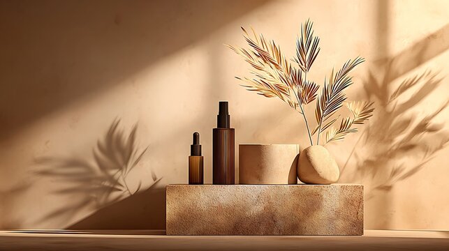 Natural Skincare Serums and Plant Extracts for Healthy Radiant Skin