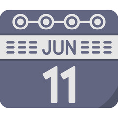June 11 Icon