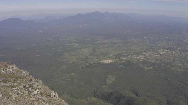 Aerial, Tundavala Gap, Gorge Viewpoint, Angola