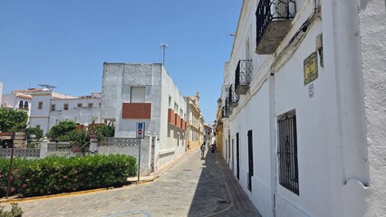 landscape in tarifa, cadiz, spain
