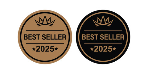 Best Seller 2025 Certified Tag Icon for Product Recognition