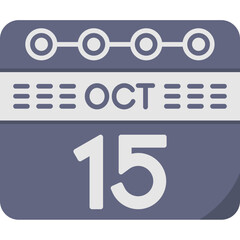 October 15 Icon