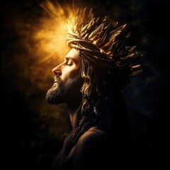 Majestic Christ Figure