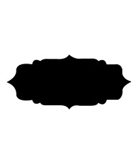 Frame clip art design on plain white transparent isolated background for card, shirt, hoodie, sweatshirt, apparel, tag, mug, icon, poster or badge