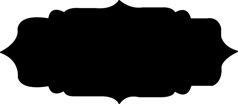 Frame clip art design on plain white transparent isolated background for card, shirt, hoodie, sweatshirt, apparel, tag, mug, icon, poster or badge