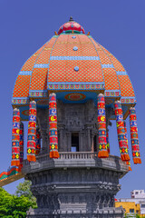 Valluvar Kottam after newly renovated 2025 is a monument in Chennai, dedicated to the classical Tamil poet-philosopher Thiruvalluvar, who penned his well-known Thirukkural more than 2,000 years ago.