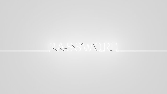 Password ne&oacute;n blanco alfa.