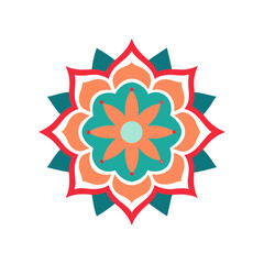 mandala vector art illustration