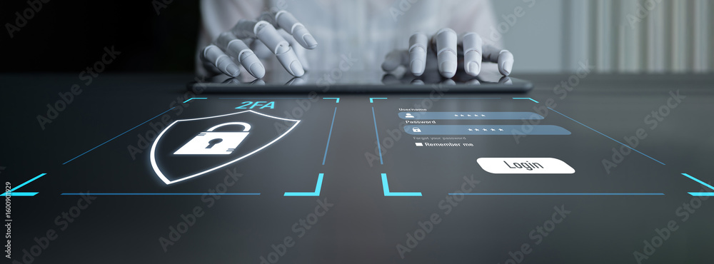 Poster ai enhances two-factor authentication by analyzing login behavior, detecting suspicious activity, an