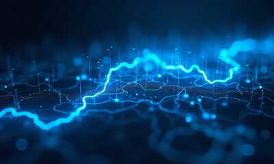 abstract blue background