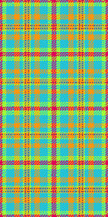 Vibrant, playful plaid pattern in bold neon colors. Perfect for textile designs, website backgrounds, or playful branding. This cheerful, energetic design evokes feelings of fun and optimism.