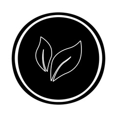 Organic Product Icon. Vector icon design