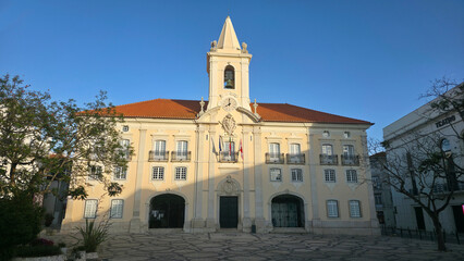 detail and landscape of the city of aveiro, portugal