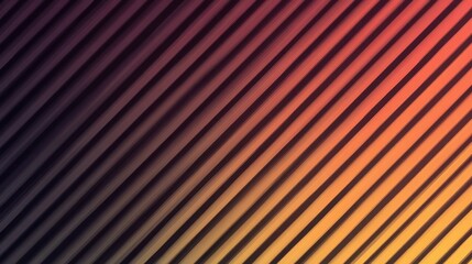 Obraz premium Diagonal Gradient Stripes