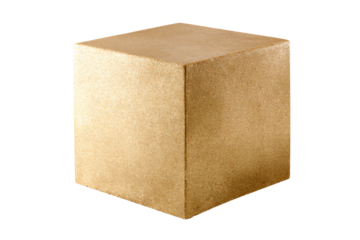 a cardboard box on a white background