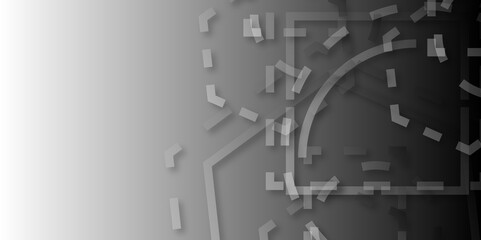 Obraz premium Abstract line background with architecture. Abstract minimal geometric light background design. white transparent material in triangle diamond and squares shapes in random geometric pattern.