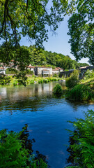 Obraz premium Ponte Maceira, a beautiful Galician village in the province of A Coruna.