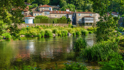 Ponte Maceira, a beautiful Galician village in the province of A Coruna.