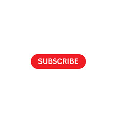 Subscribe button vector for social media users