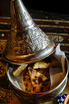 Paris, France. Delicious traditional Moroccan food