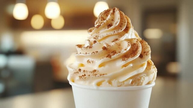 pumpkin spice ice cream video