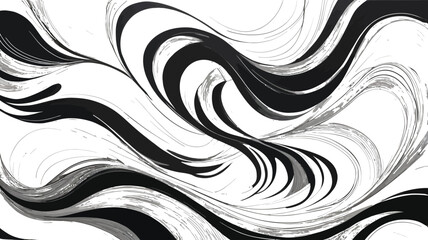 Fototapeta premium Abstract geometric composition with vibrant color accents and clean typography
