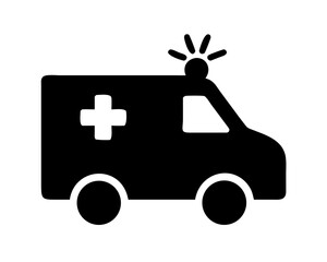 ambulance icon vector illustration
