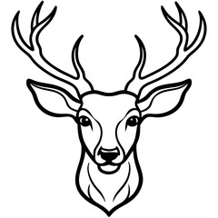 Fototapeta premium Deer Head