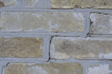 The texture of the old brick wall. Background and texture for design.