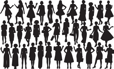 Expressions in Motion: The Grace and Power of Dance Silhouettes