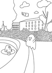 coloring page for kids
