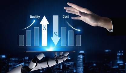 AI supports reducing cost while improving quality for enhanced performance and strategic efficiency...