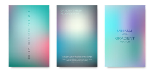 Abstract mesh composition. Modern clean vector layout. Gradient flow background for corporate and digital poster designs.