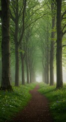 Obraz premium Images of diverse landscapes, such as beaches, mountains, forests, waterfalls, rivers, volcanoes.