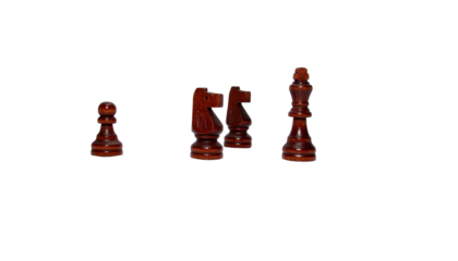 chess pieces isolated on transparent background, png