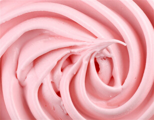 Strawberry Ice cream swirl texture