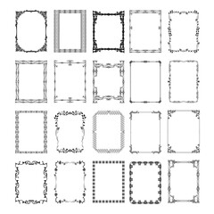 25 Vintage Frames Set!