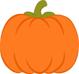 pumpkin isolated on white