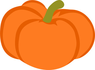 vector illustration of a pumpkin