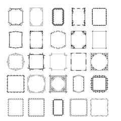 25 Vintage Frames Set!