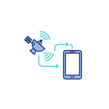 Sat‑to‑Phone Handset Icon