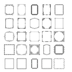 25 Vintage Frames Set!