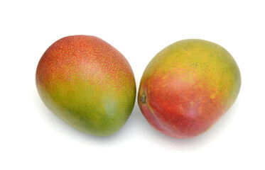 Mango fruits isolated on white background