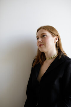 portrait of a young woman