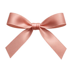 Naklejka na ściany i meble PNG Elegant pink satin ribbon bow