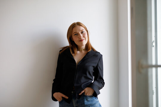 portrait of a young woman
