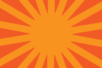 Sun Rise Illustration Background Image. Sun Rise Pattern Background For Designs. Sun Background, Wallpaper, Banner, Artwork.