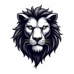 Obraz premium head of lion mascot design
