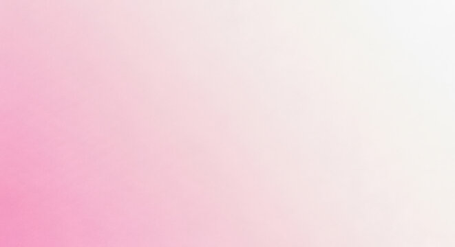 A soft gradient background transitions from light pink to white creating a gentle