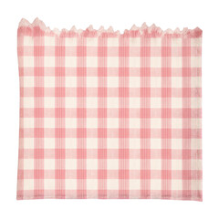 PNG Red gingham fabric texture.